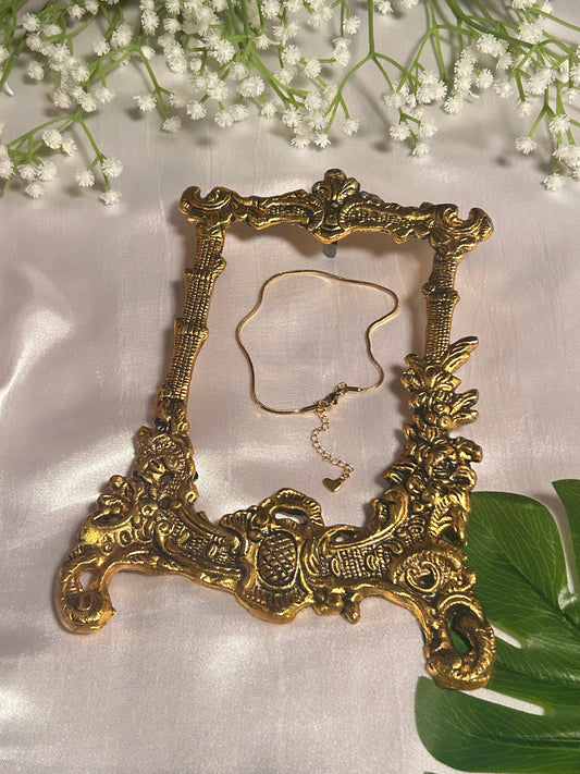 Gilty Daily Drape Anklet | 18K Gold Plated