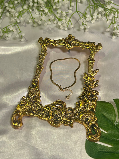 Gilty Cupid Chunky Anklet | 18K Gold Plated